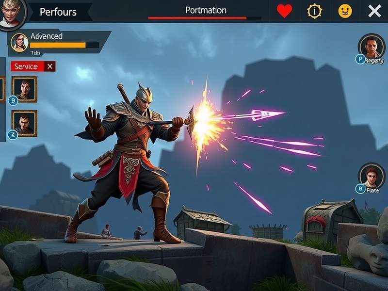 Brave Mace Warrior character customization screen